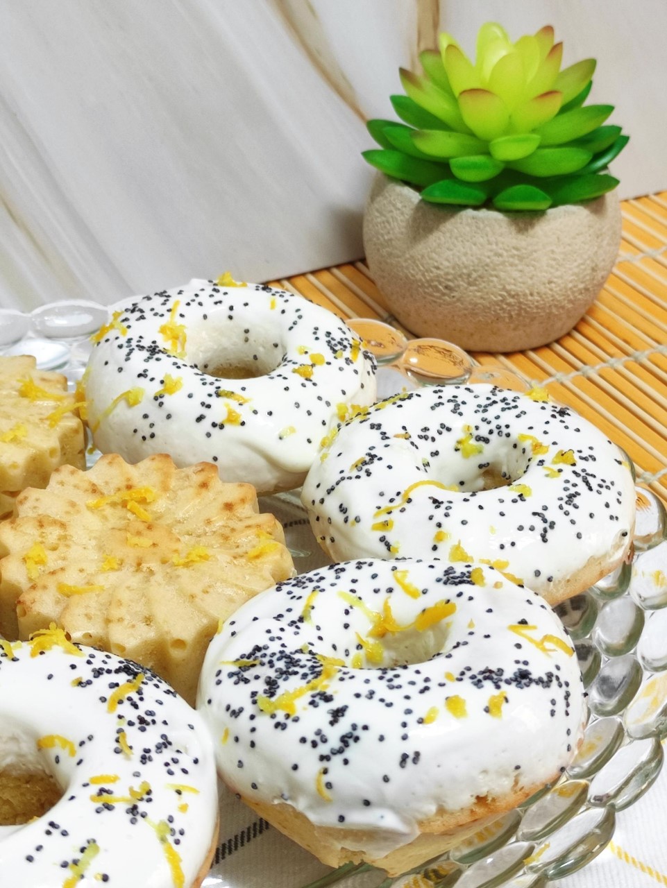 Donuts de yogur y limón en Experimentando en la cocina