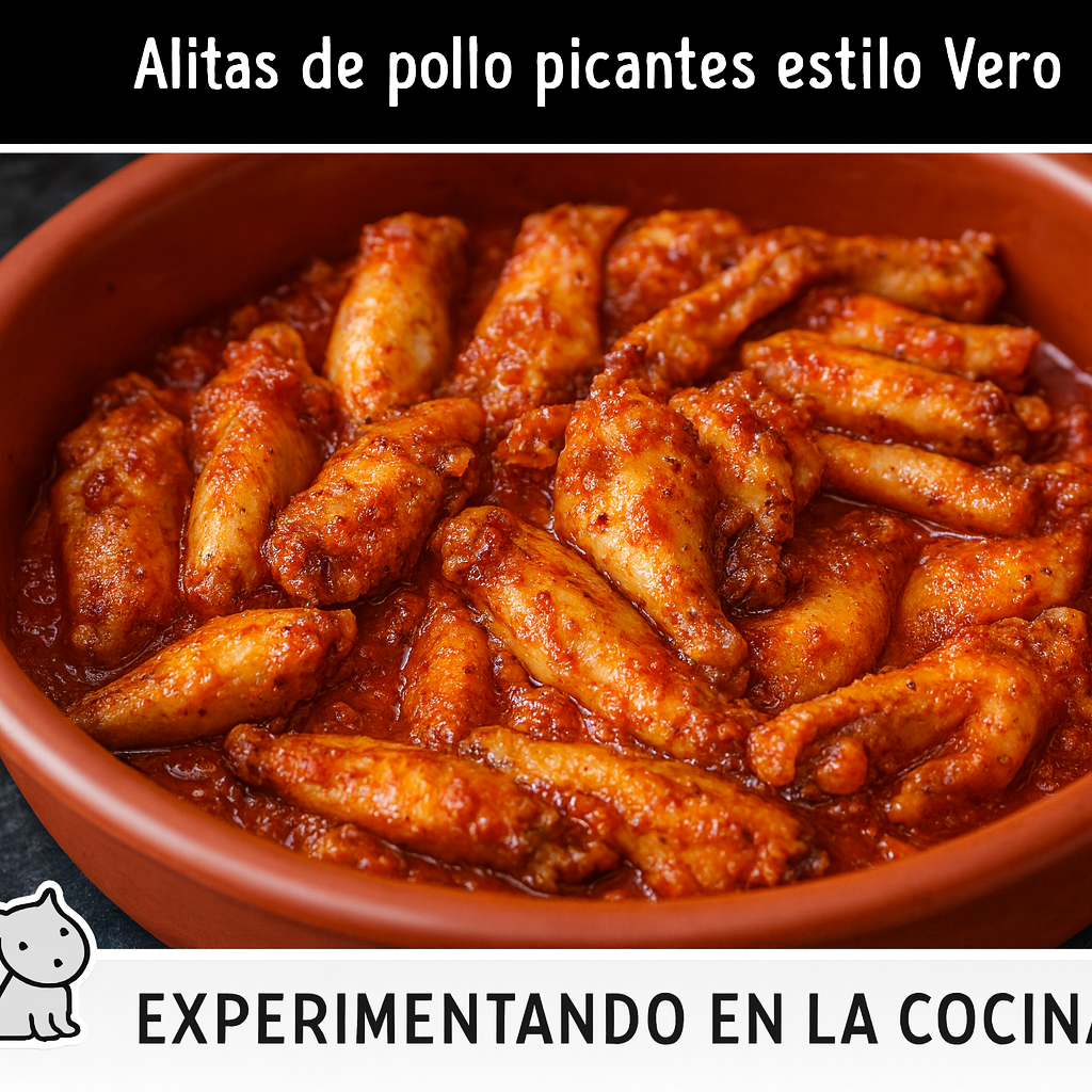 Alitas de pollo picantes estilo Vero