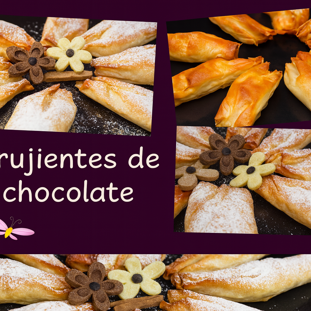 Crujientes de chocolate