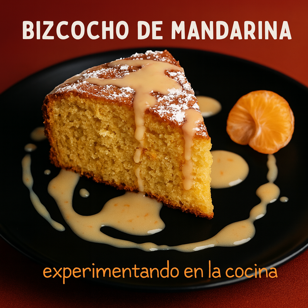 Bizcocho de mandarina