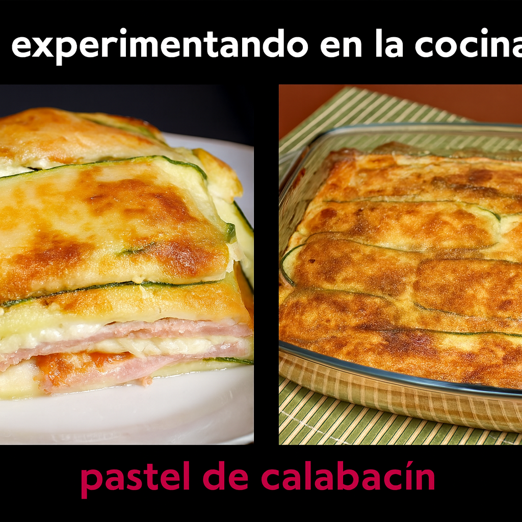 Pastel de calabacín