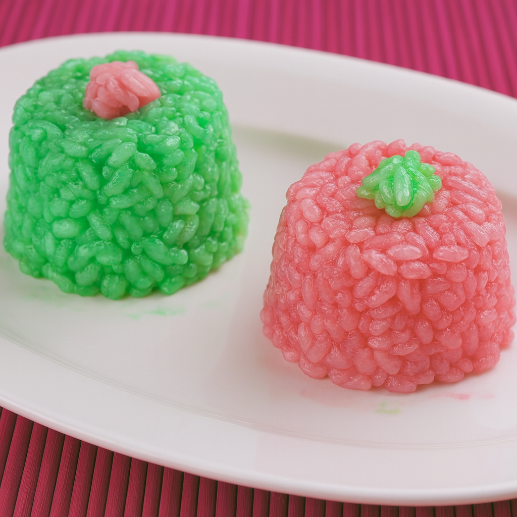 Flanes de arroz glutinoso