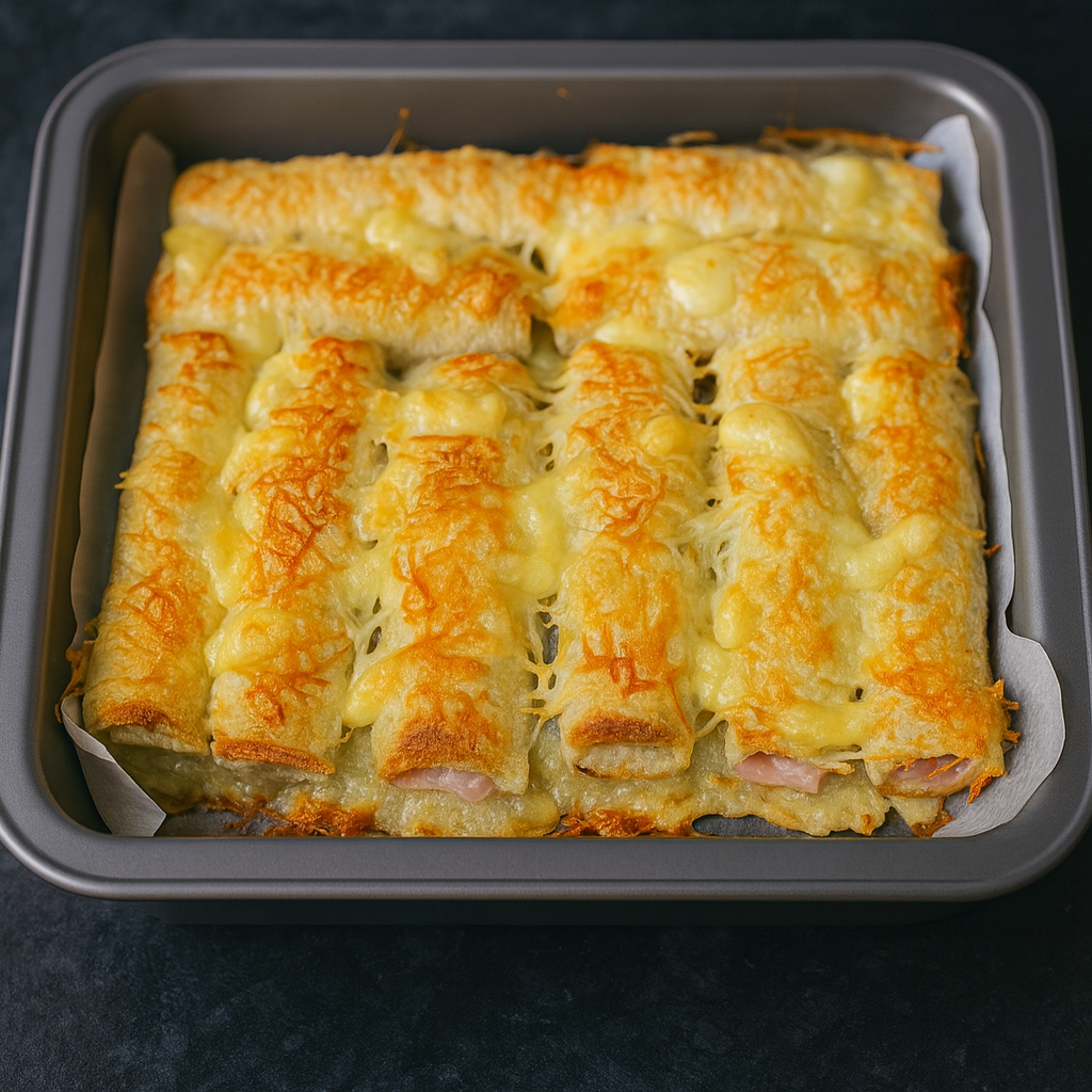 Canelones de pan de molde