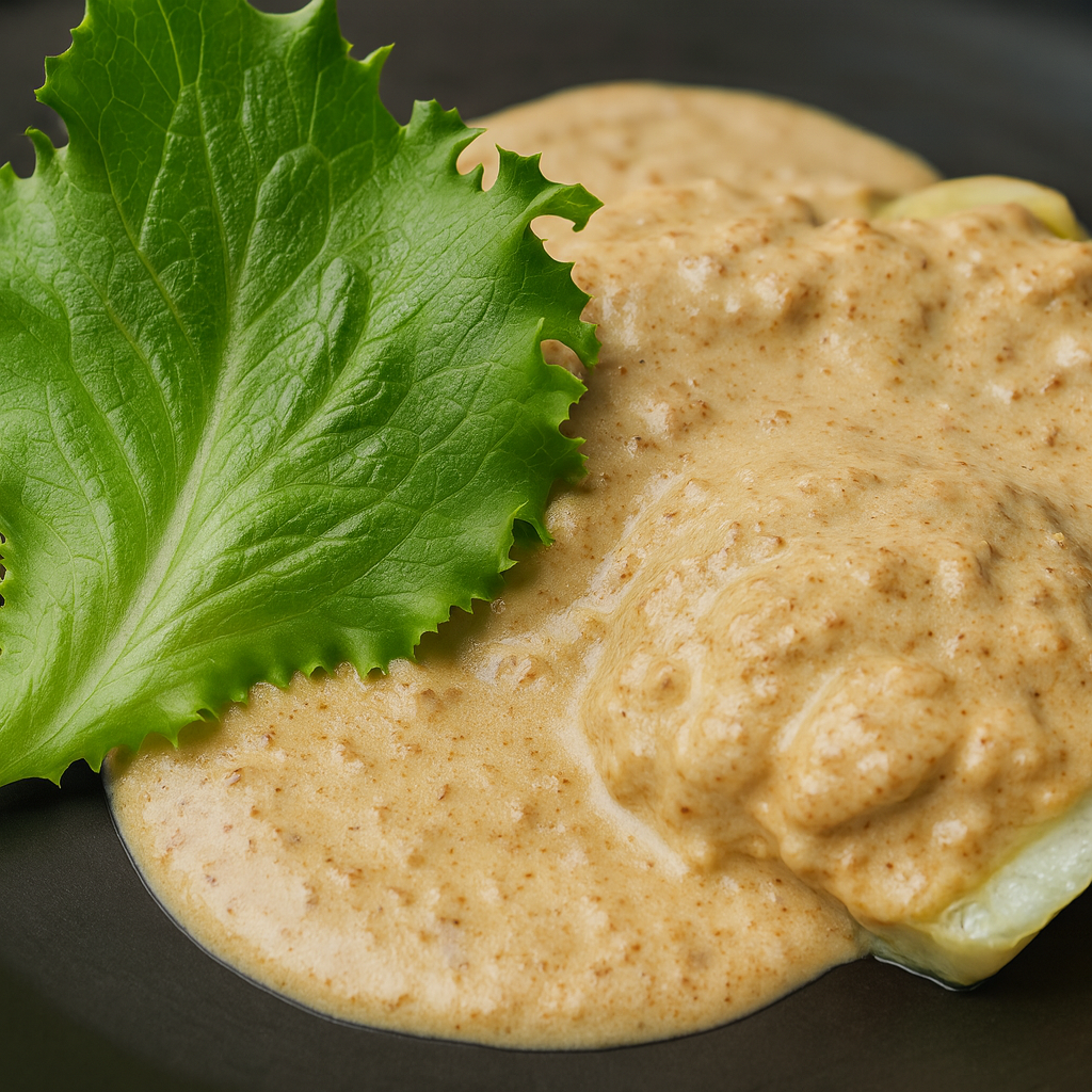 Rodaballo con salsa de almendras