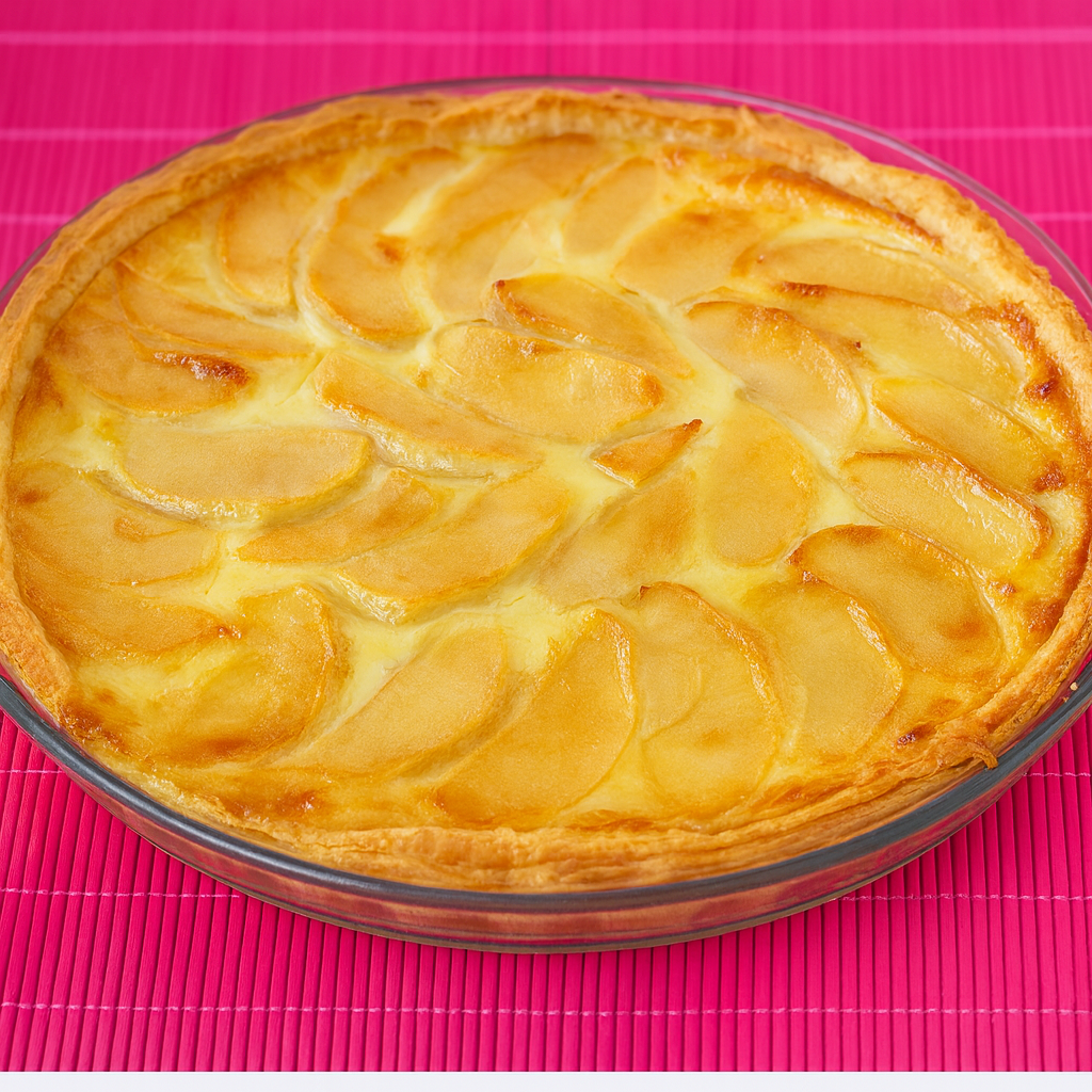 Tarta de manzana sin azúcar