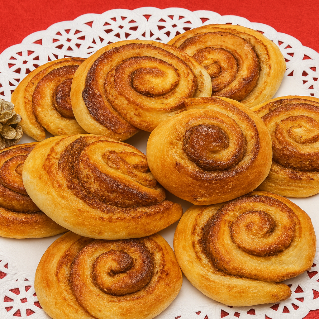 Enrrollados de canela (cinnamons rolls)
