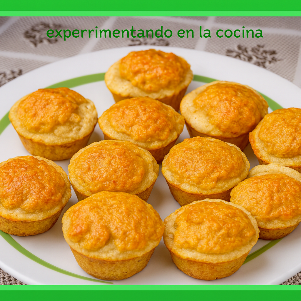 Muffins rellenos de calabaza