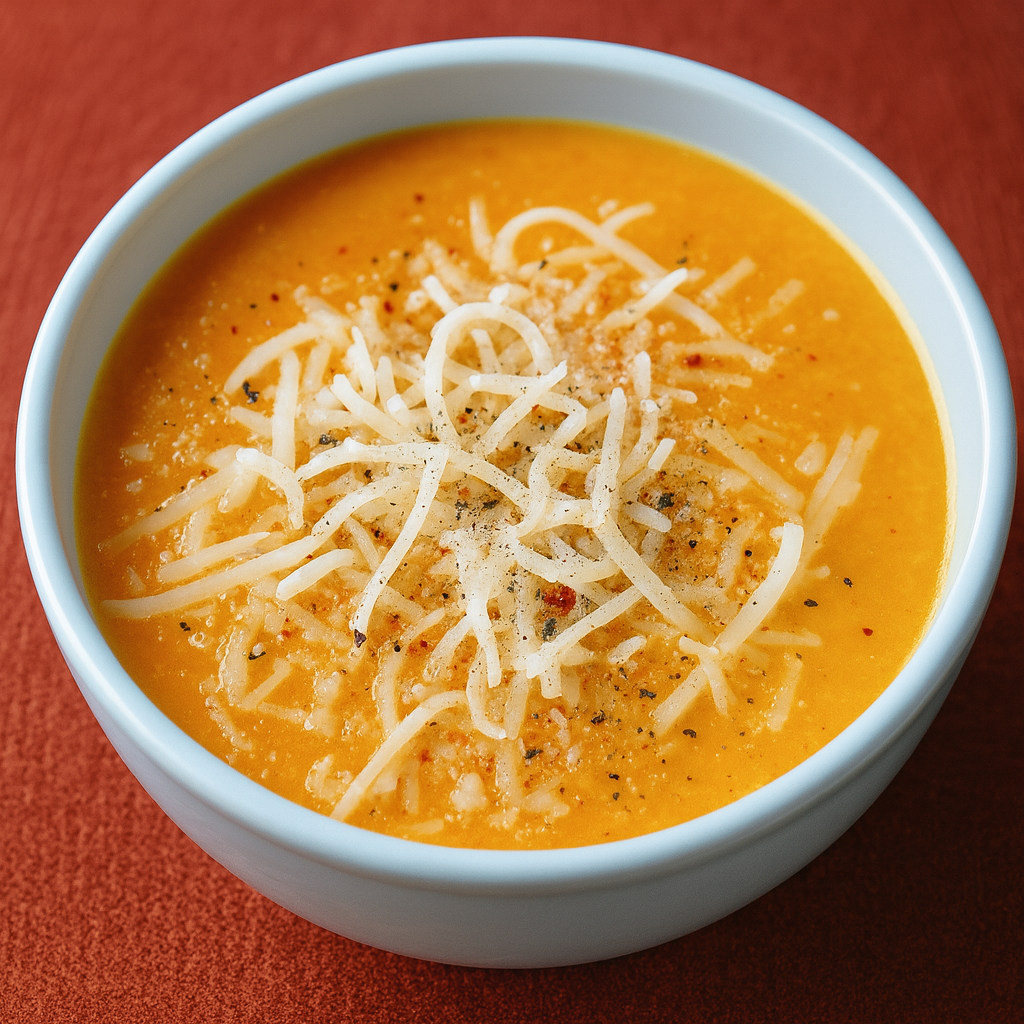 Crema de zanahorias y calabaza