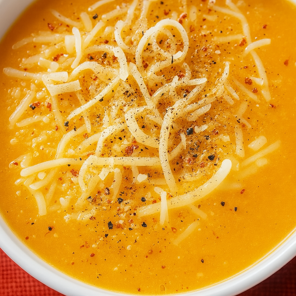 Crema de zanahorias y calabaza