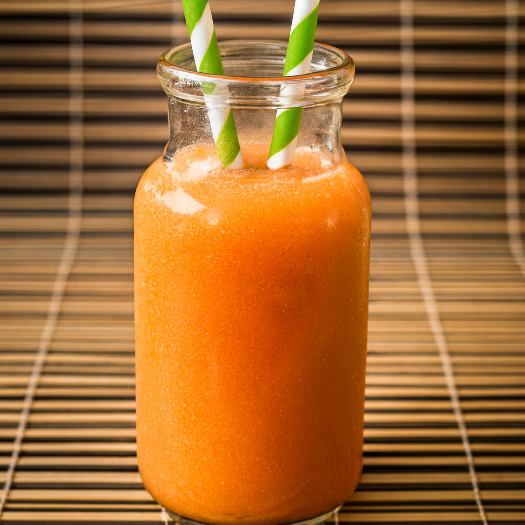 Batido de papaya y zanahoria