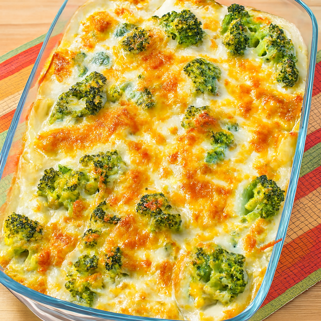 Brócoli y patatas con bechamel