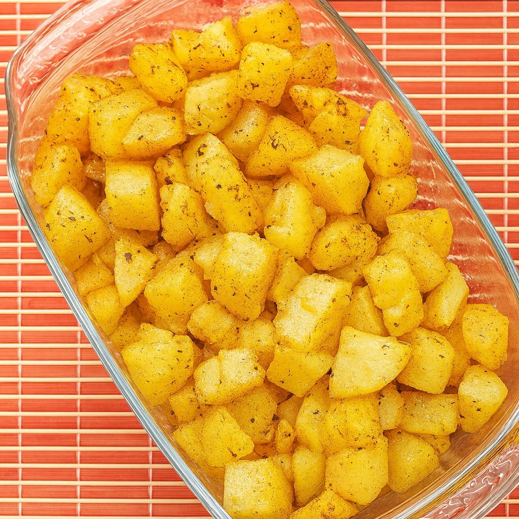 Patatas especiadas en bolsa de asar