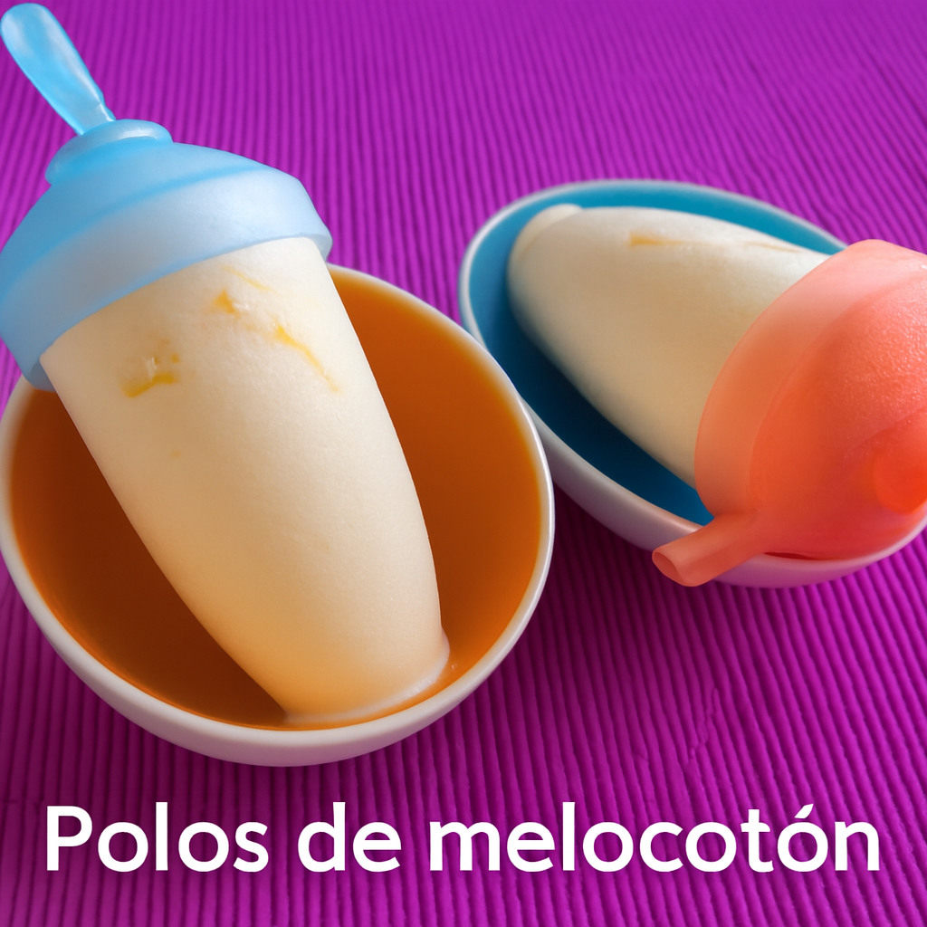 Polos de melocotón