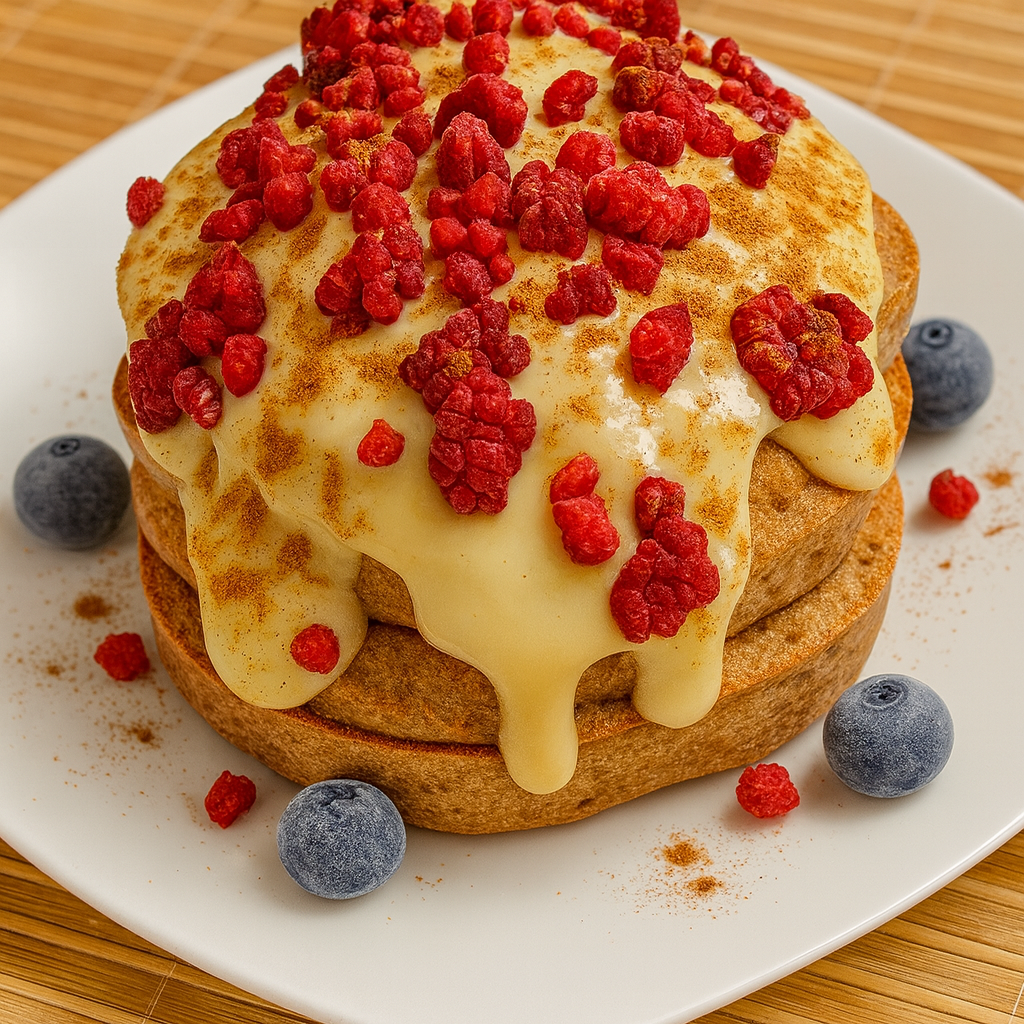 Bizcocho de manzana y especias fit