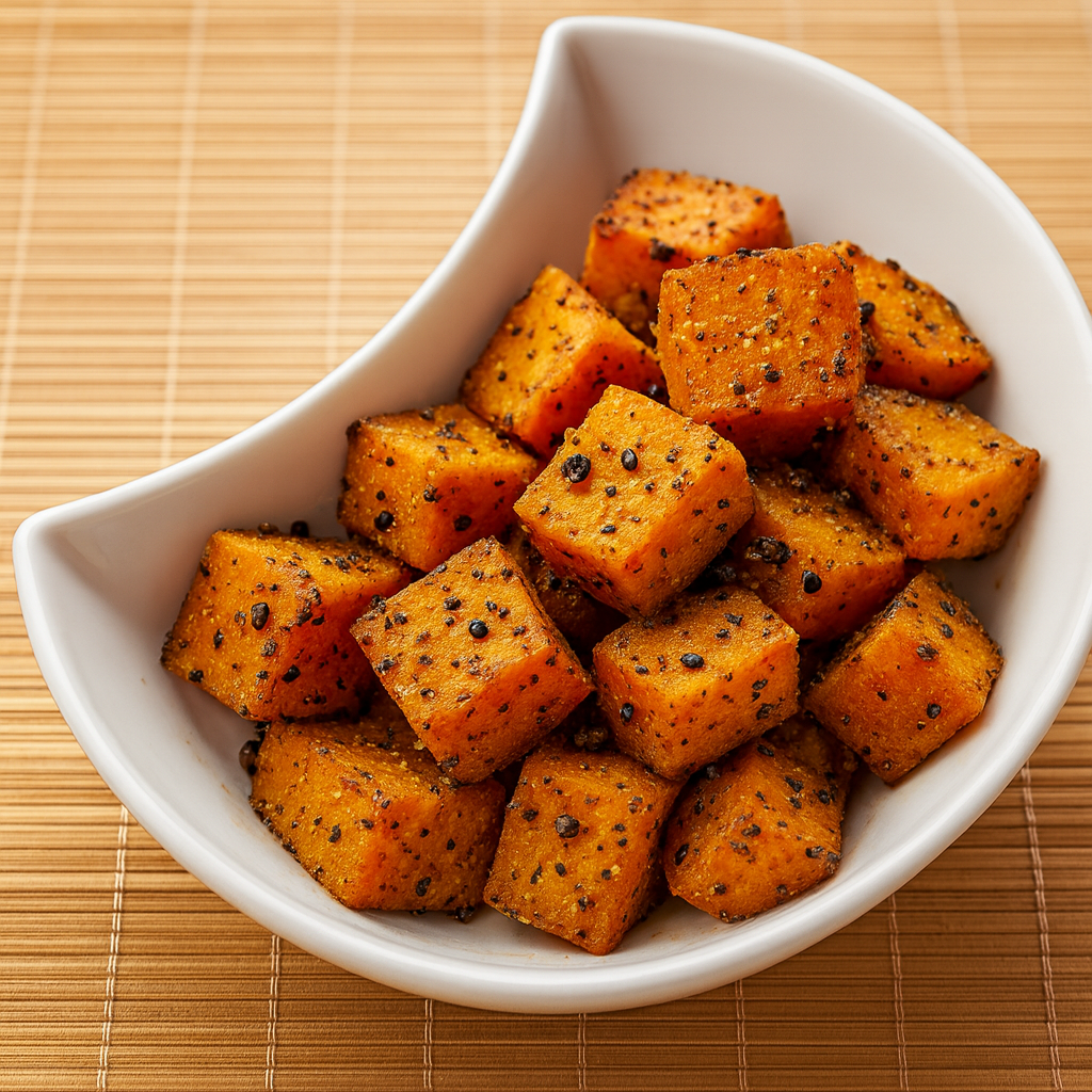 Boniato al horno con especias