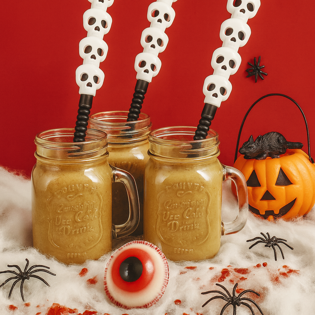 Batido de boniato, aguacate y chocolate