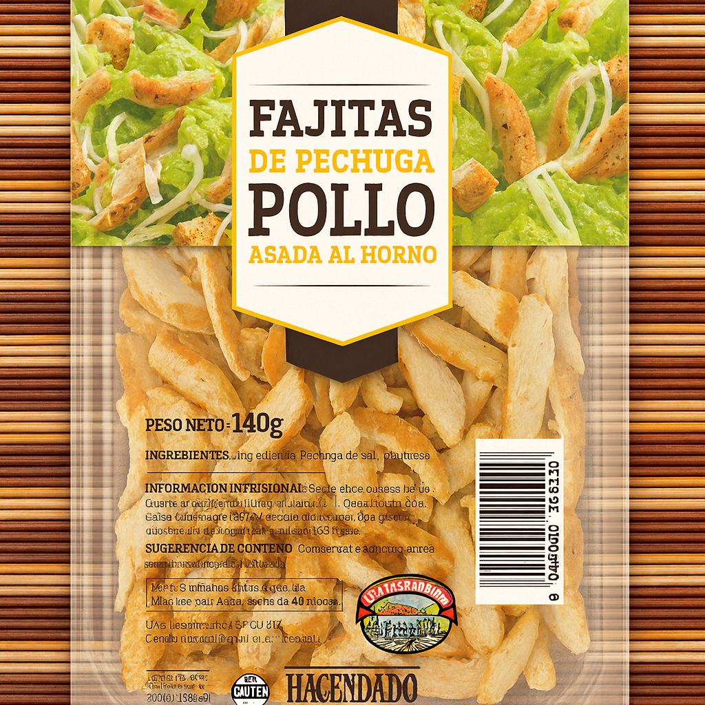 Fajitas de pollo