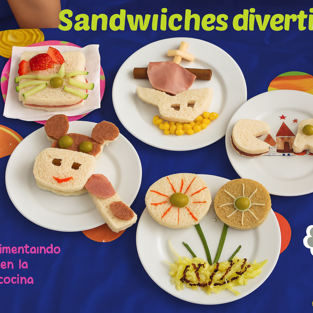Sandwiches divertidos