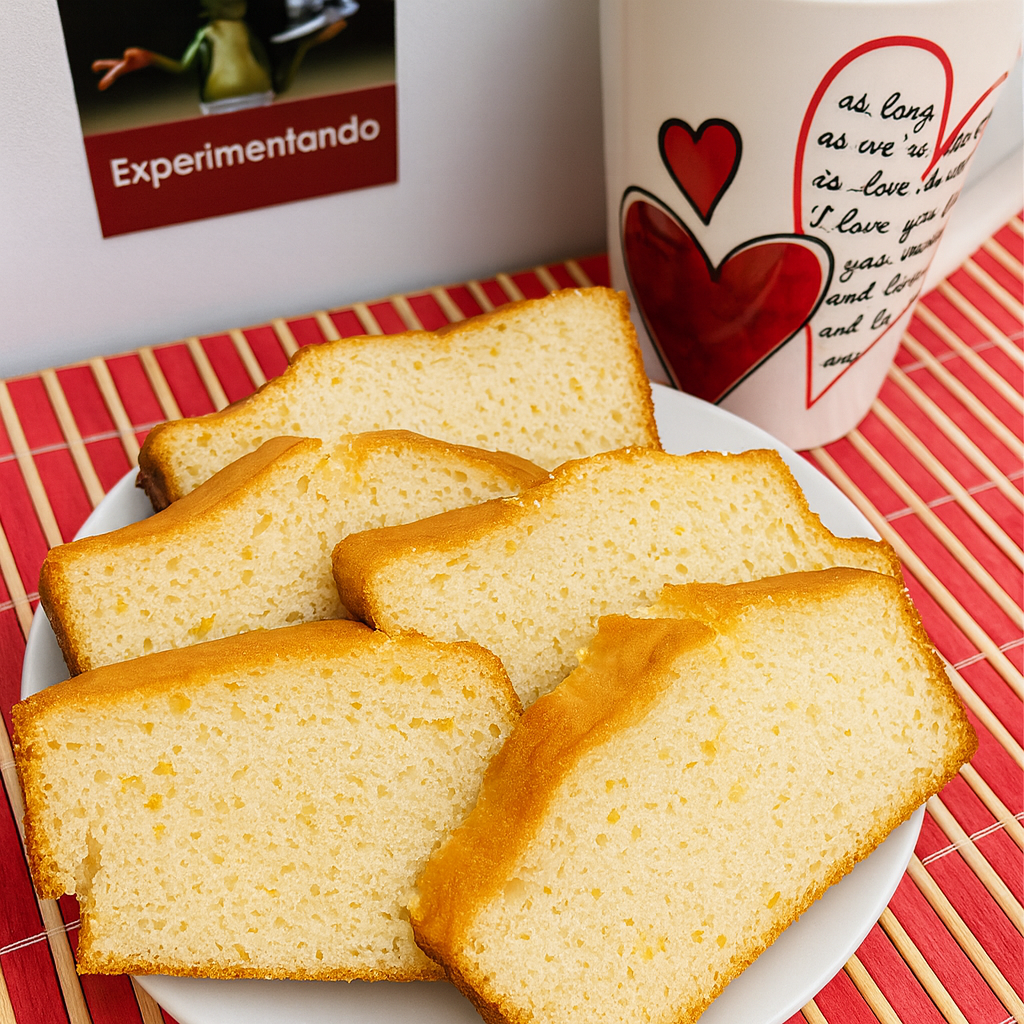 Bizcocho de yogur y naranja light