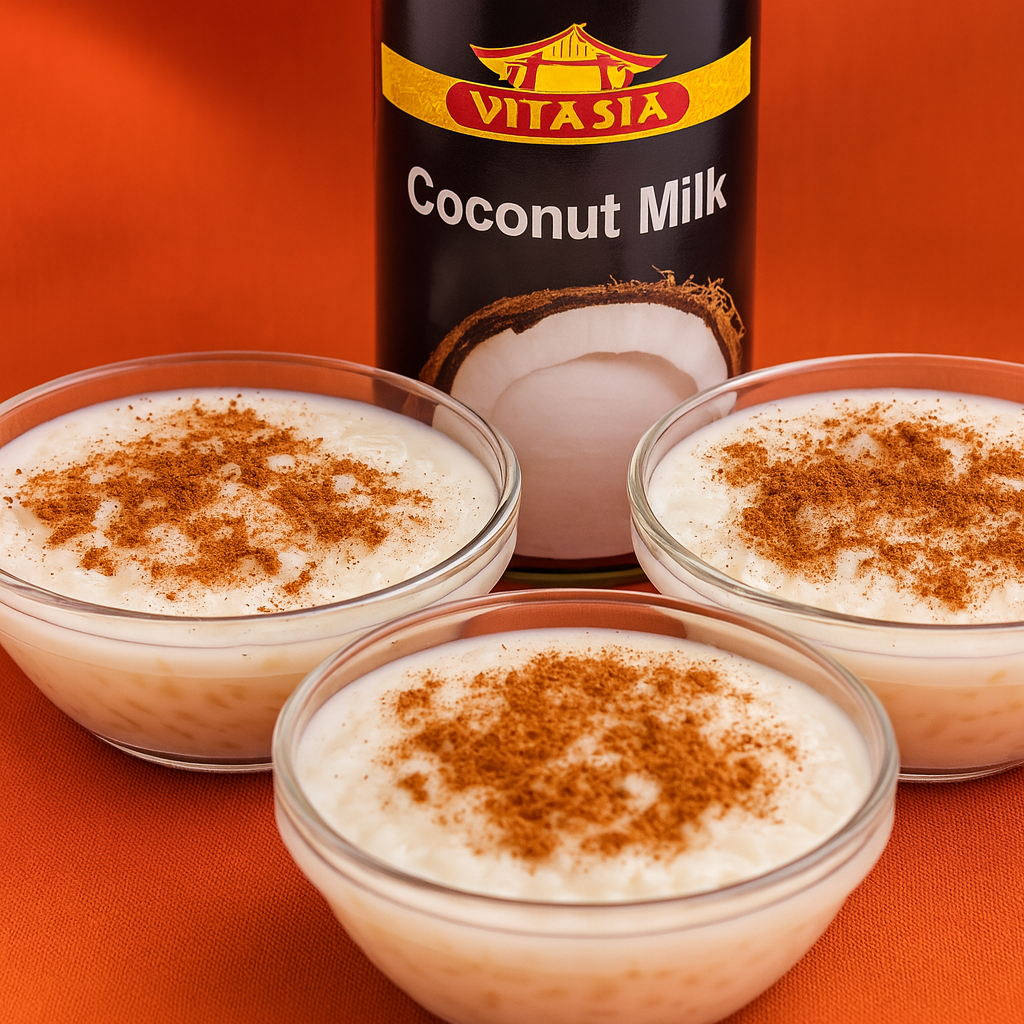 Arroz con leche de coco