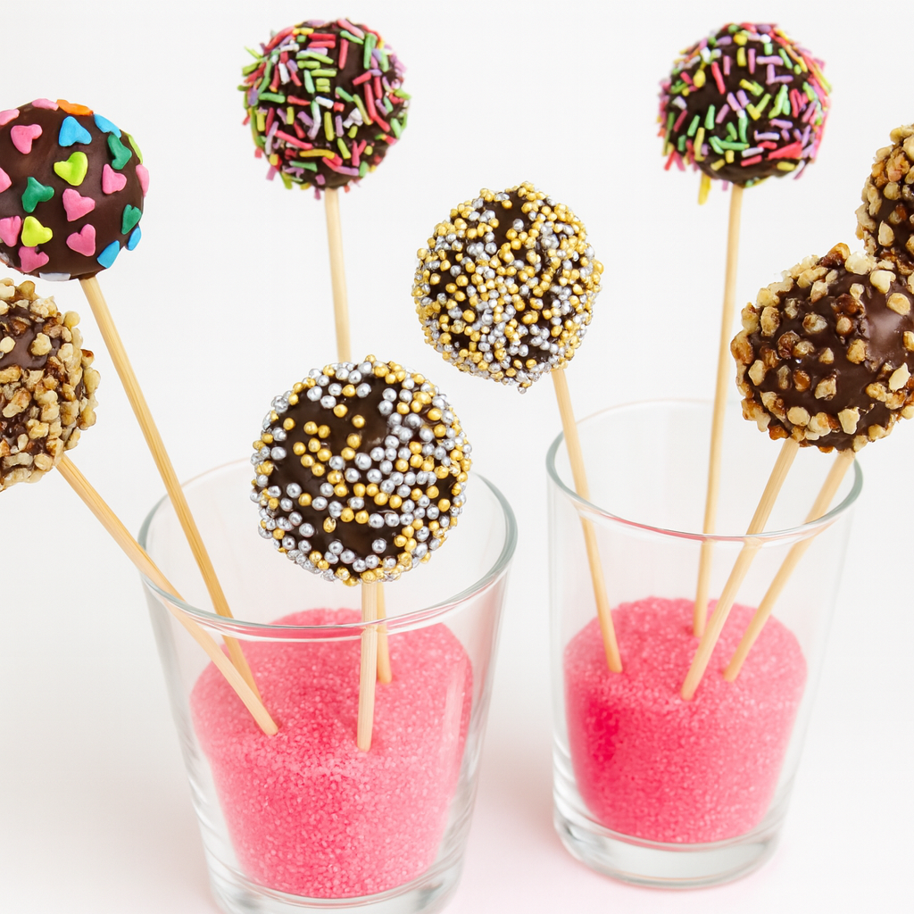 Cake Pops, bizcobolas, bizcochups,...