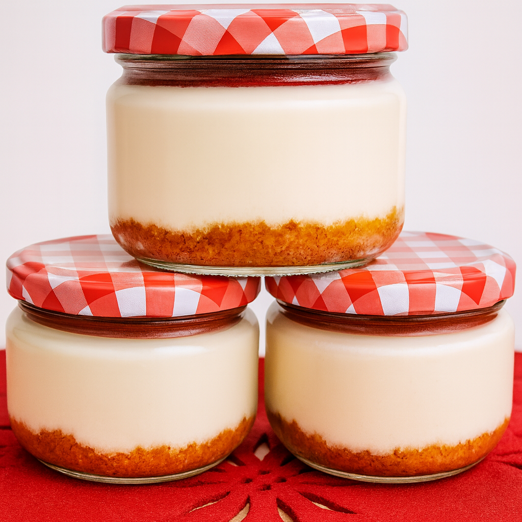 Postre de queso ligero