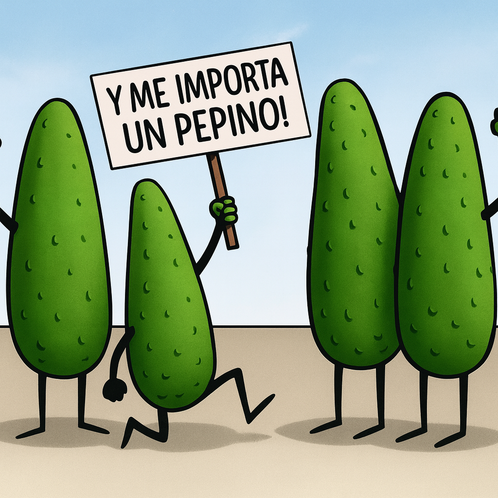 Y me importa un pepino!