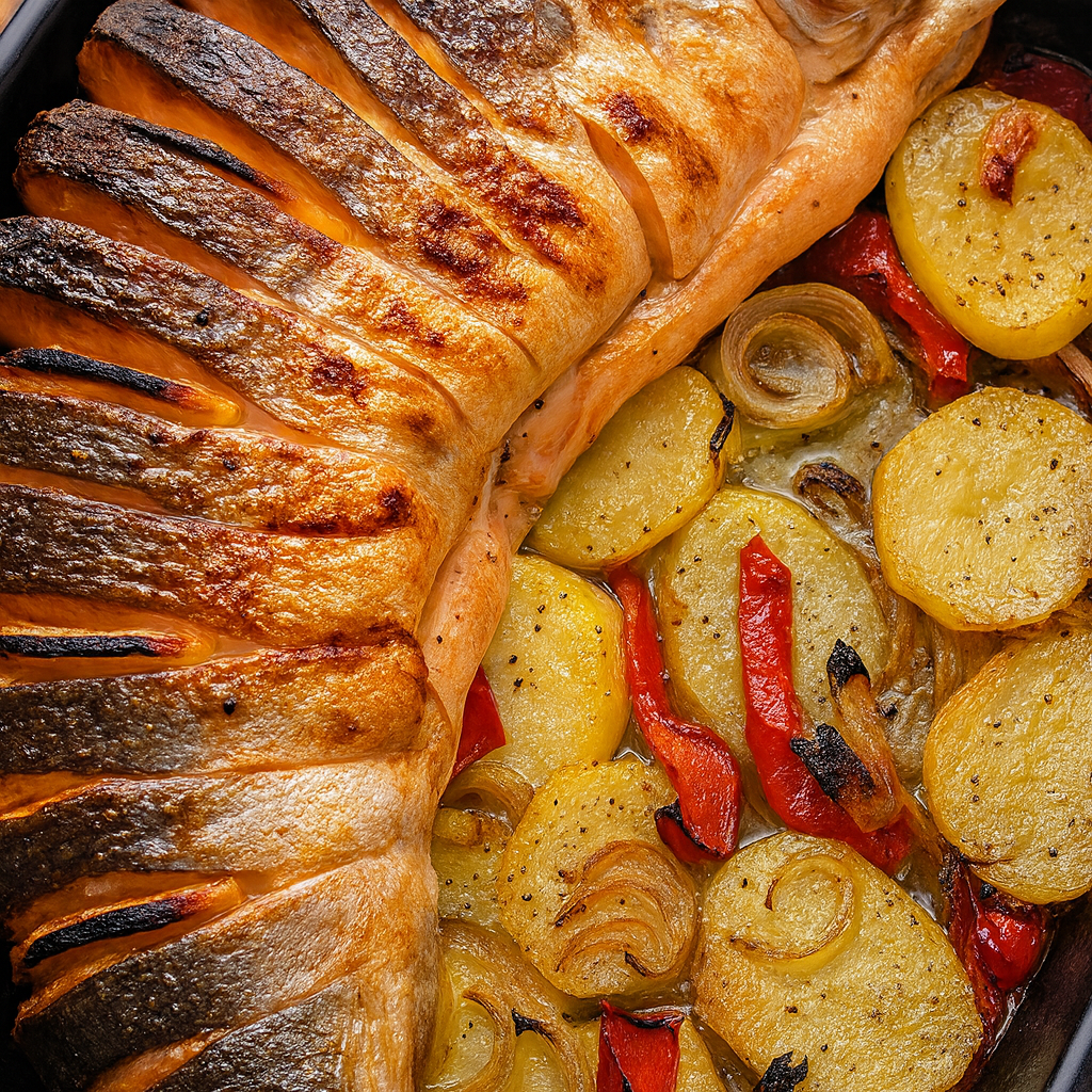 Salmón al horno