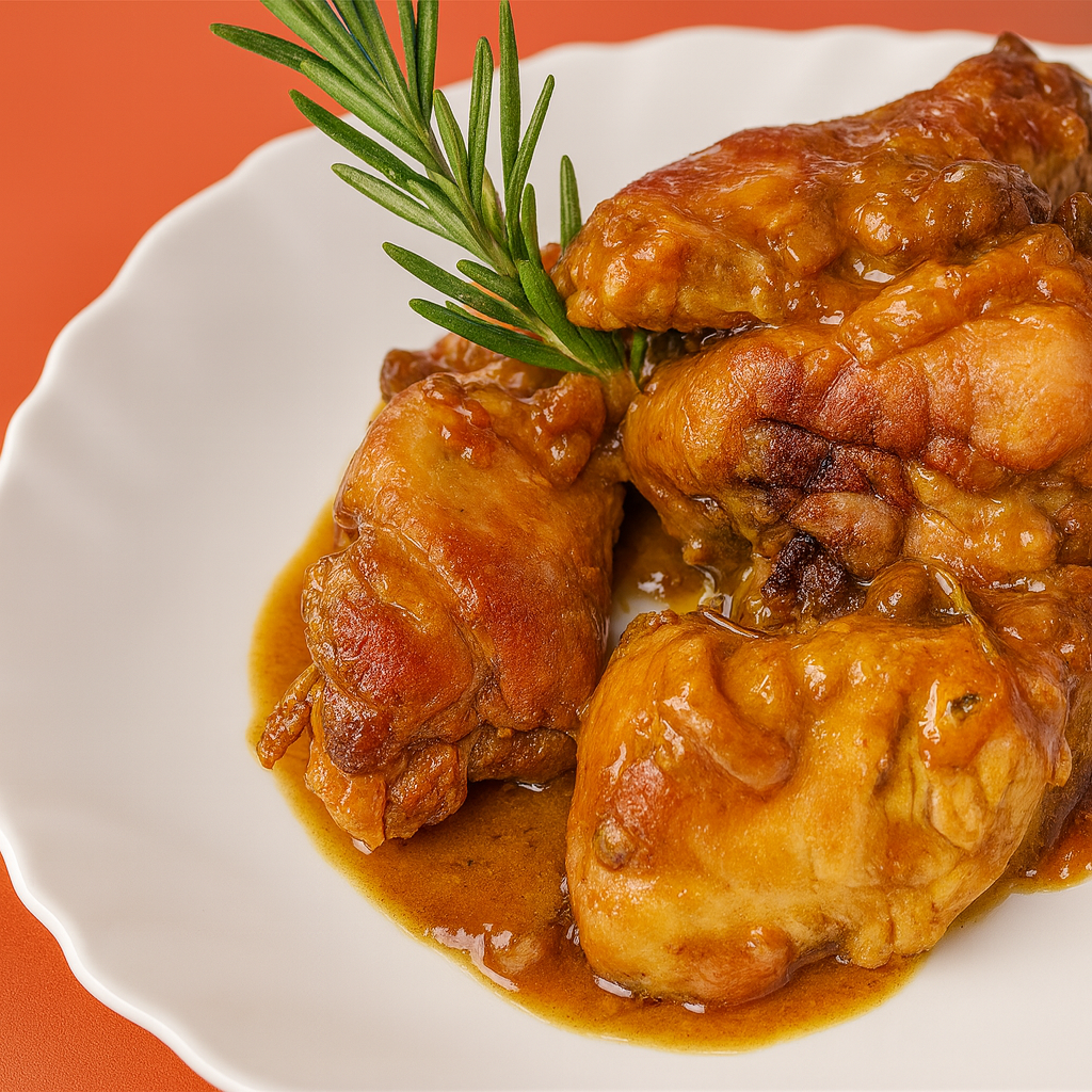 Pollo guisado