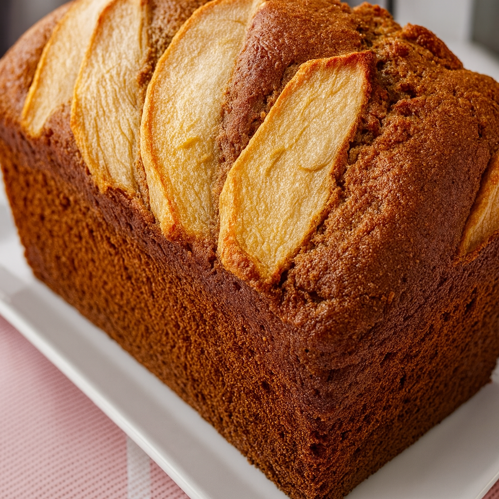 Bizcocho integral de manzana sin azúcar