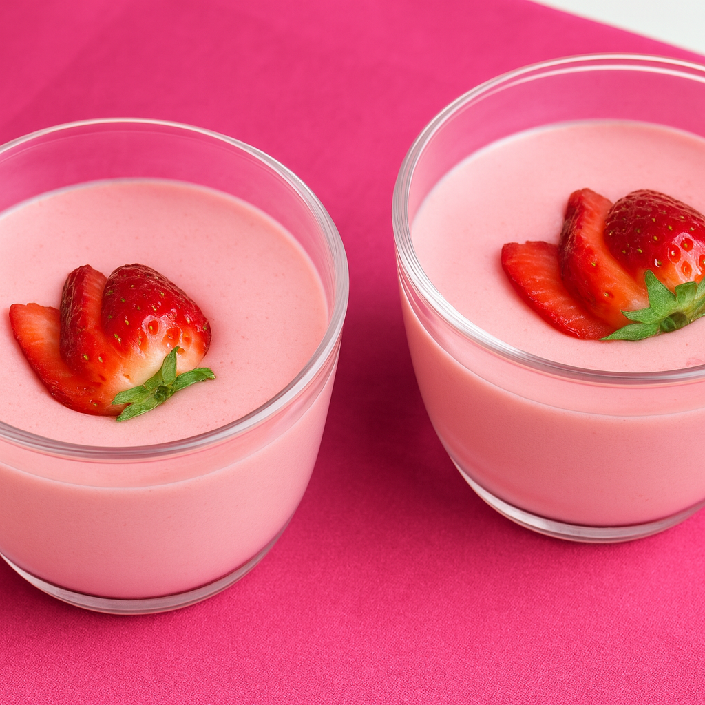 Natillas de fresa (Thermochef)