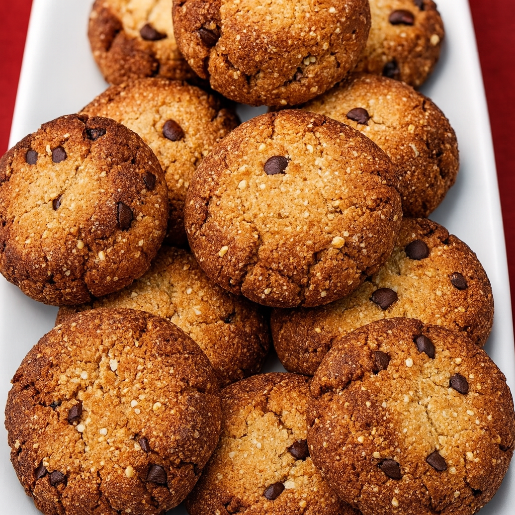 Galletas de almendra y chocolate