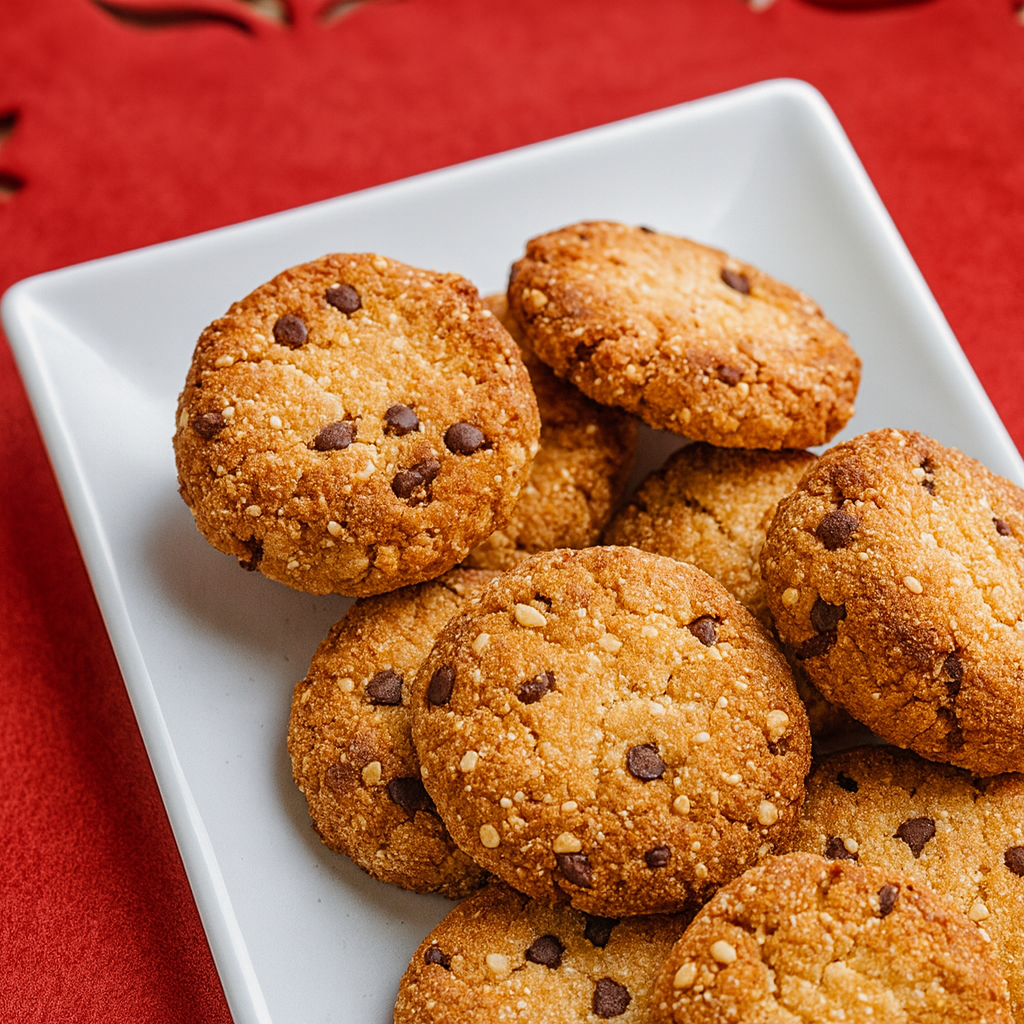 Galletas de almendra y chocolate