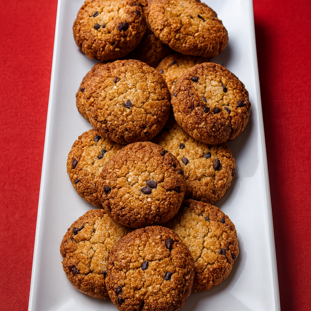 Galletas de almendra y chocolate