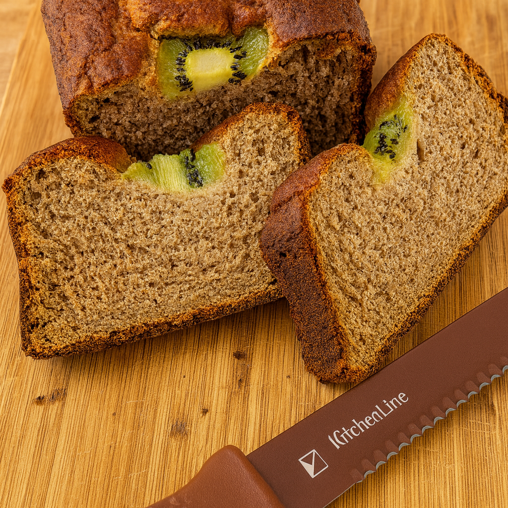 Bizcocho integral de kiwi