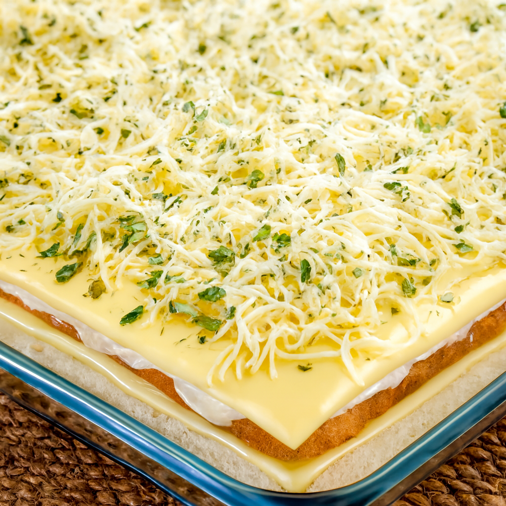 Lasaña de pan de molde