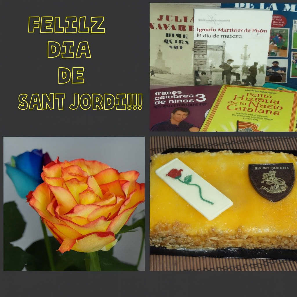 Feliz Día de Sant Jordi!!!