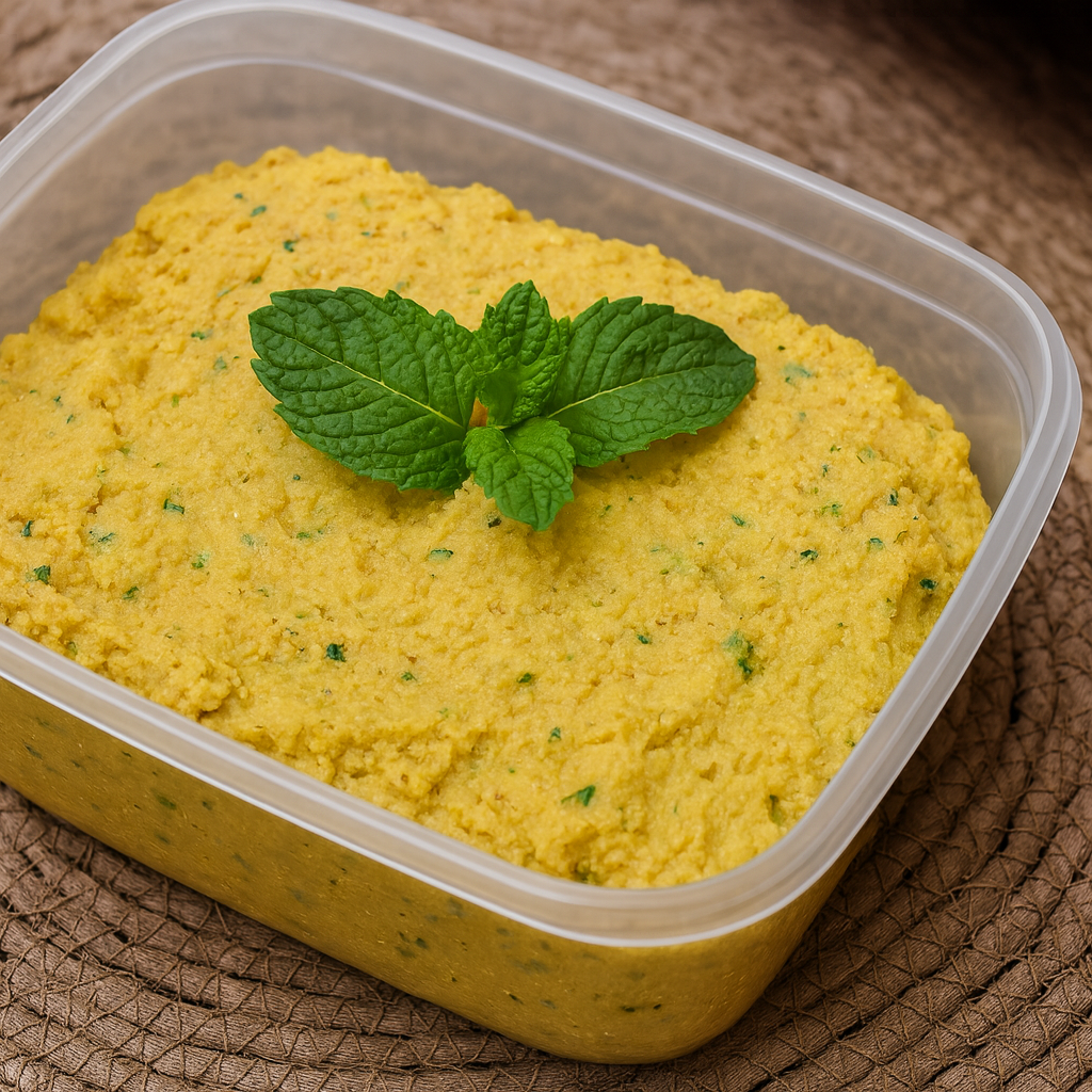 Hamburguesas veganas de garbanzos y menta