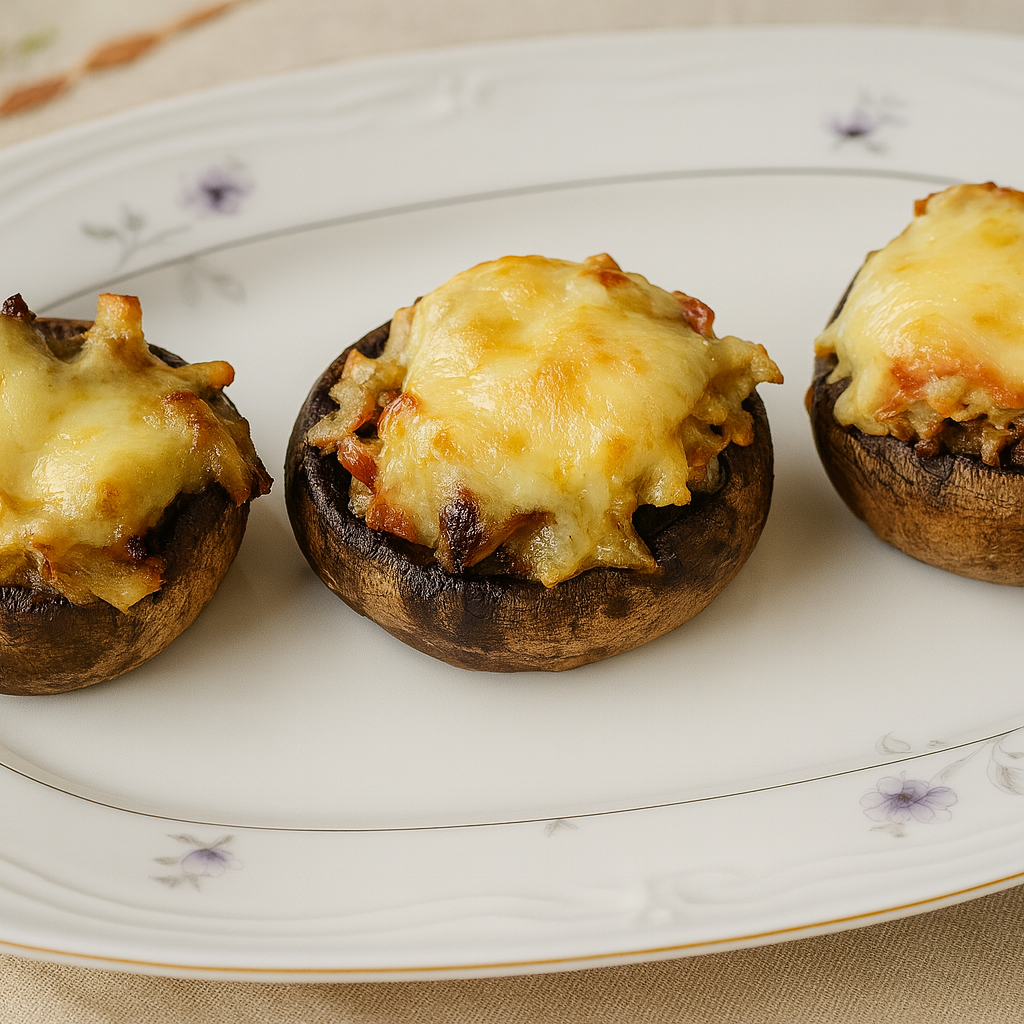 Champiñones rellenos