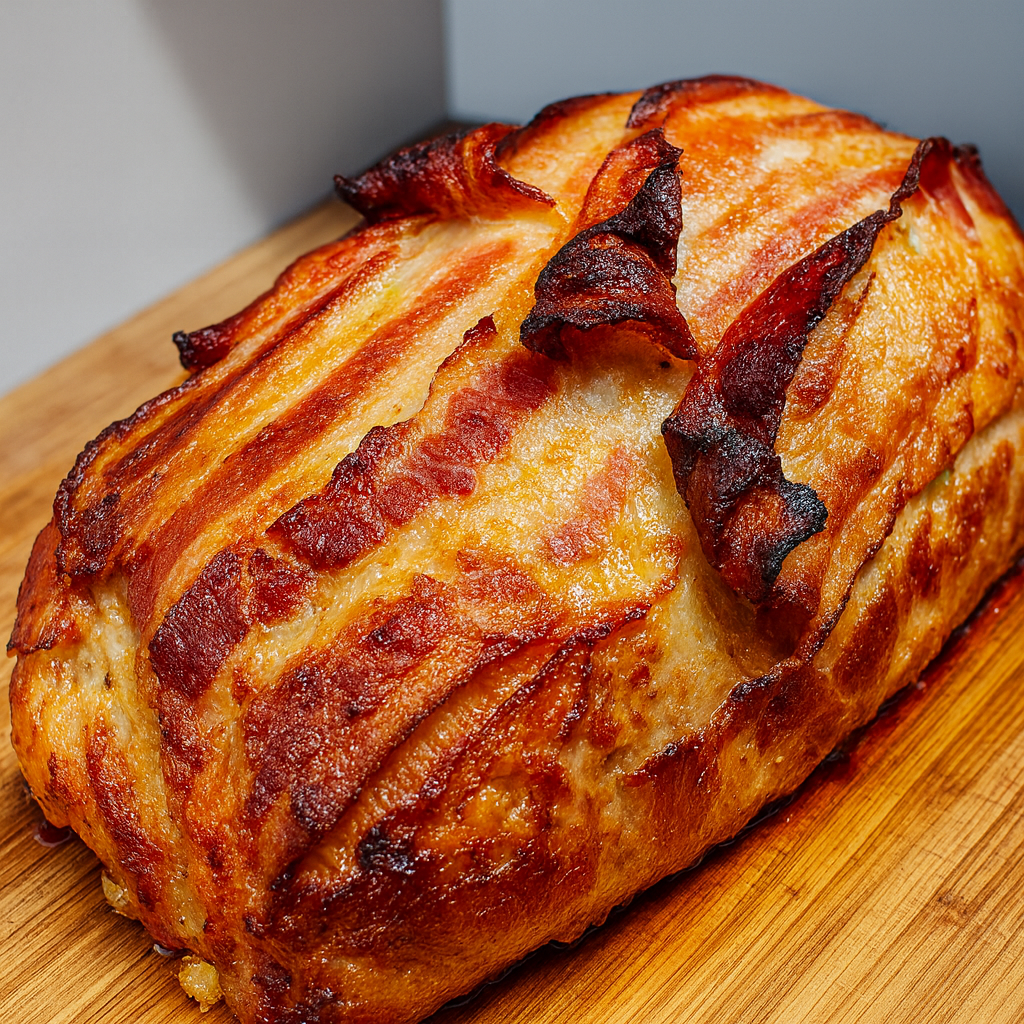 Rollo de pollo relleno