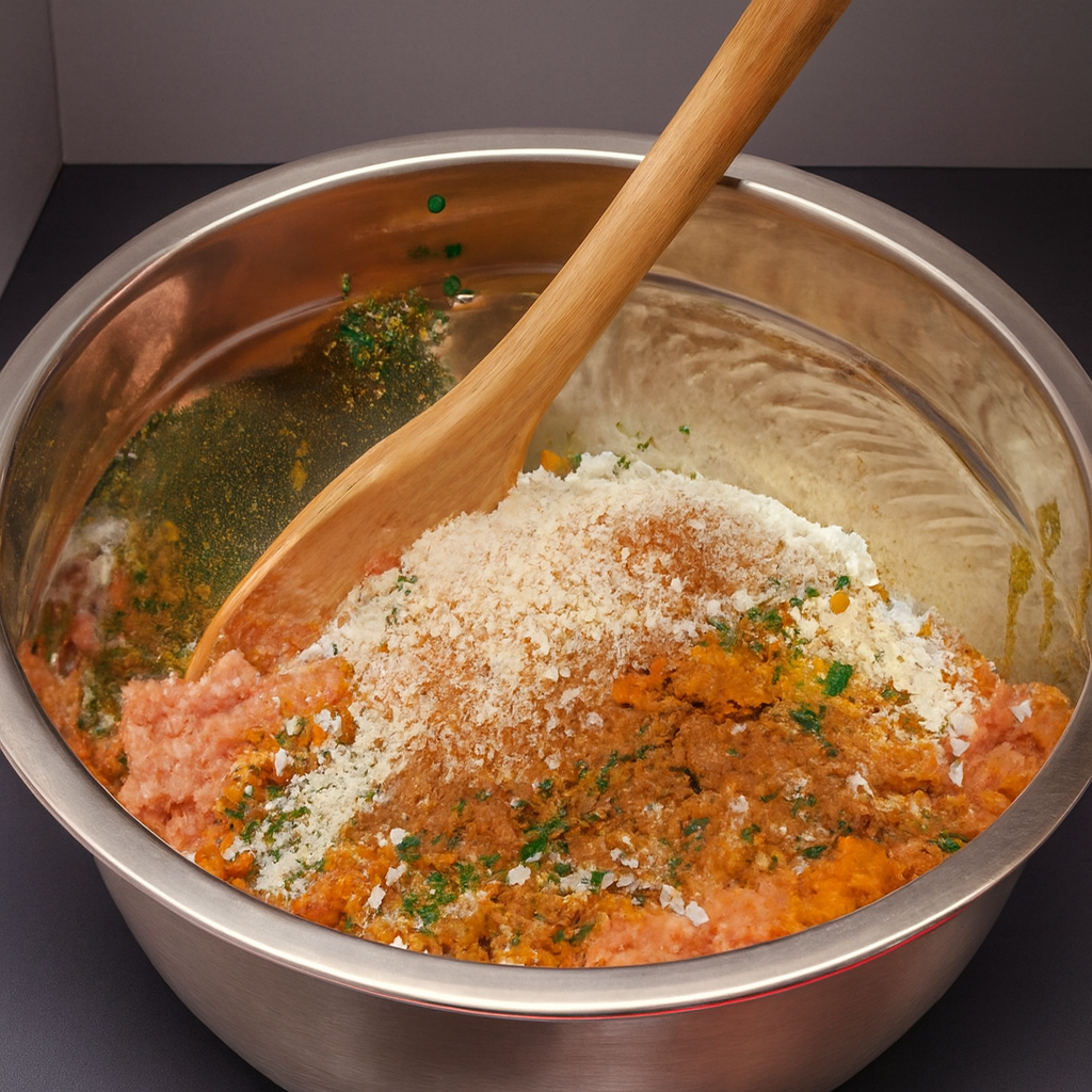 Rollo de pollo relleno