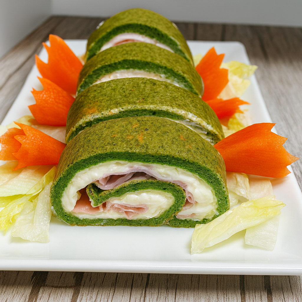 Rollo de espinacas