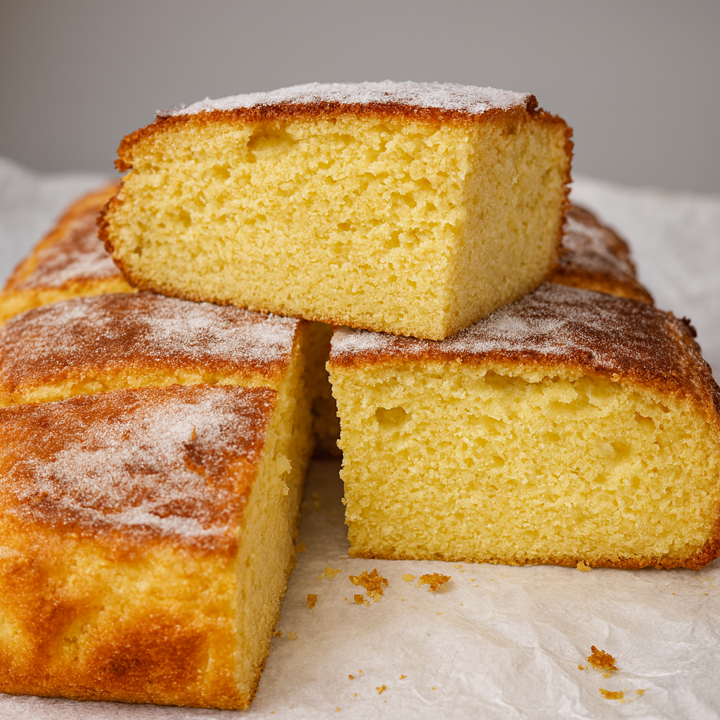 Bizcocho tipo sobao pasiego