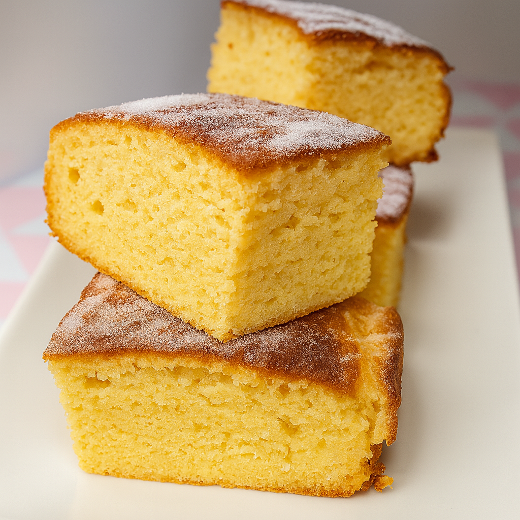 Bizcocho tipo sobao pasiego