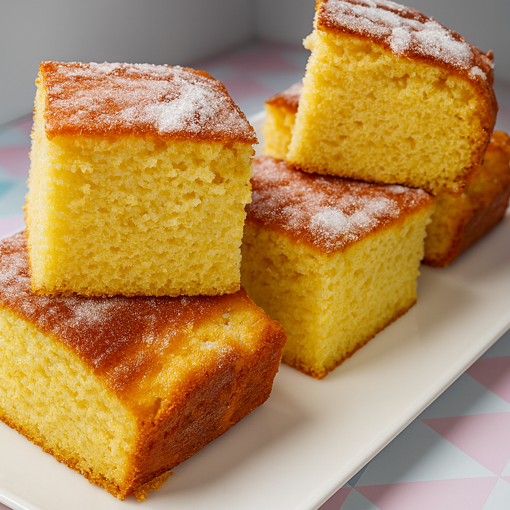 Bizcocho tipo sobao pasiego