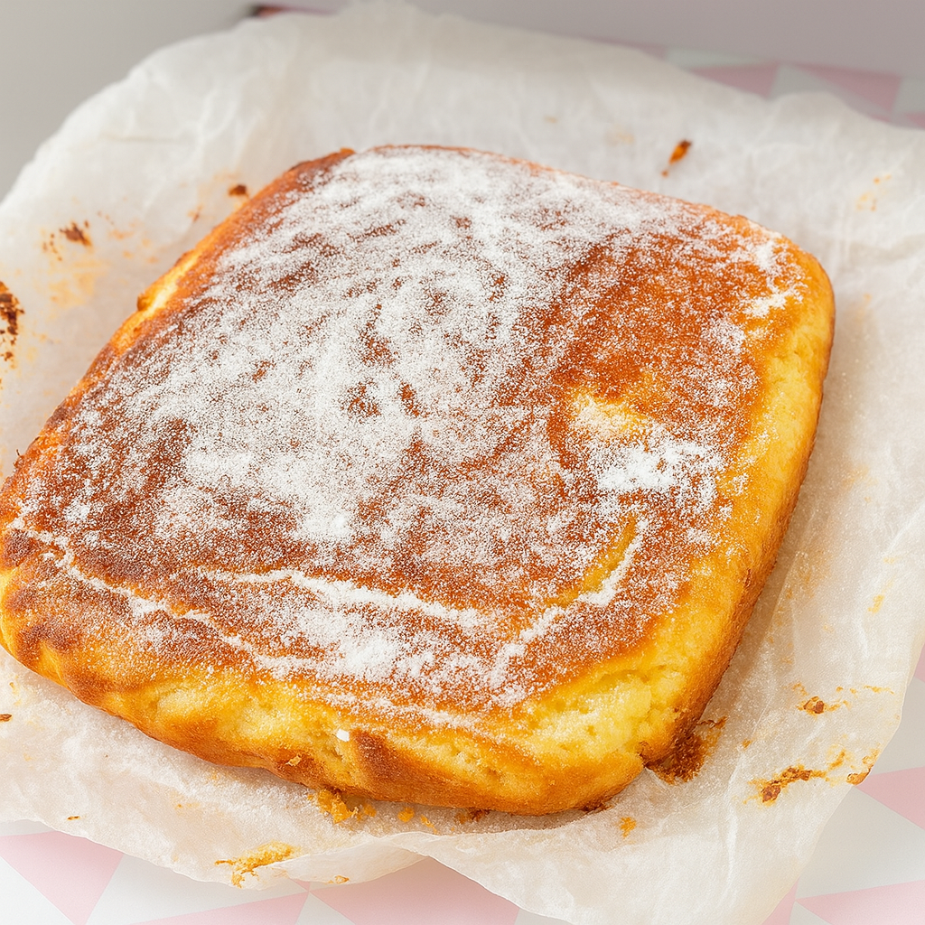 Bizcocho tipo sobao pasiego