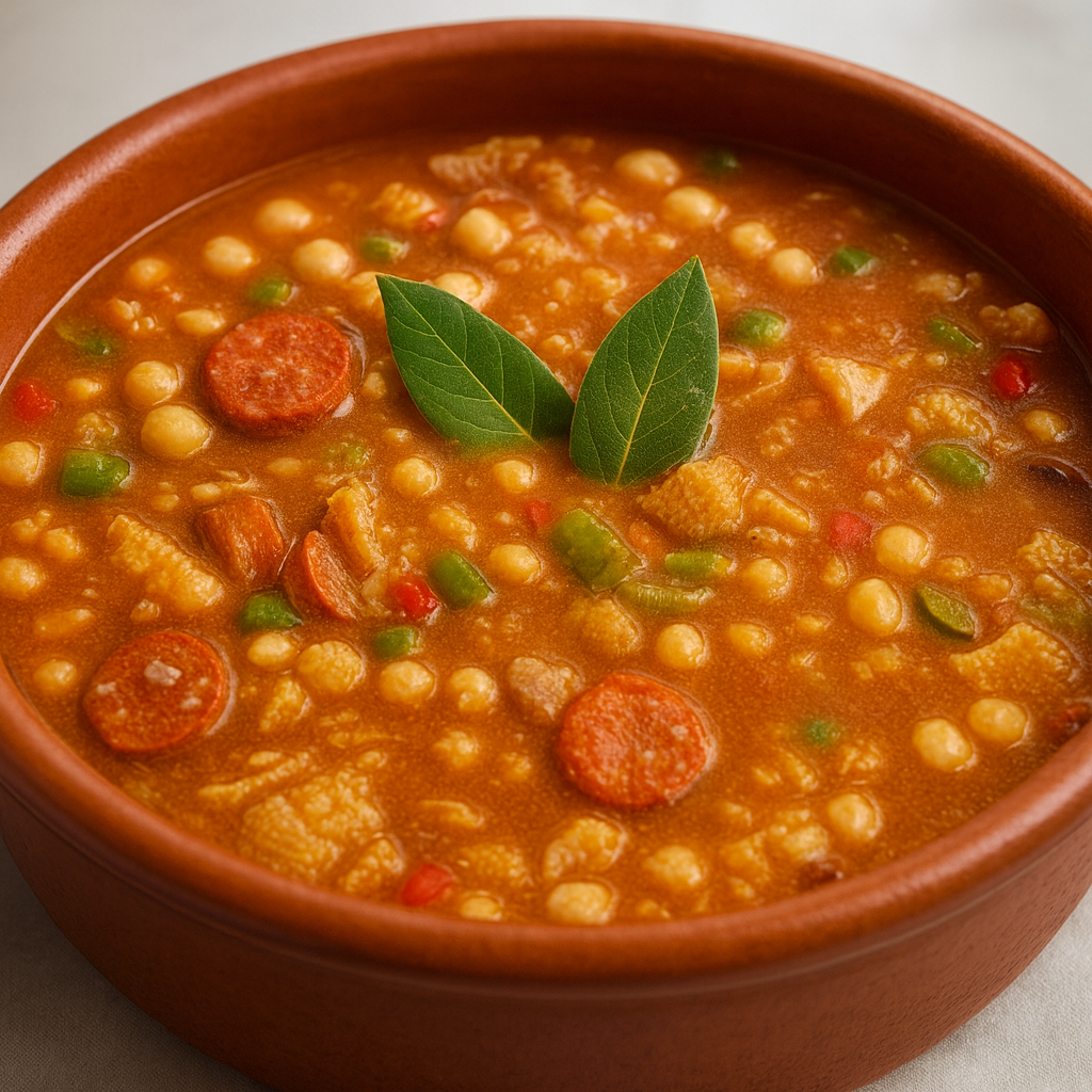 Callos con garbanzos