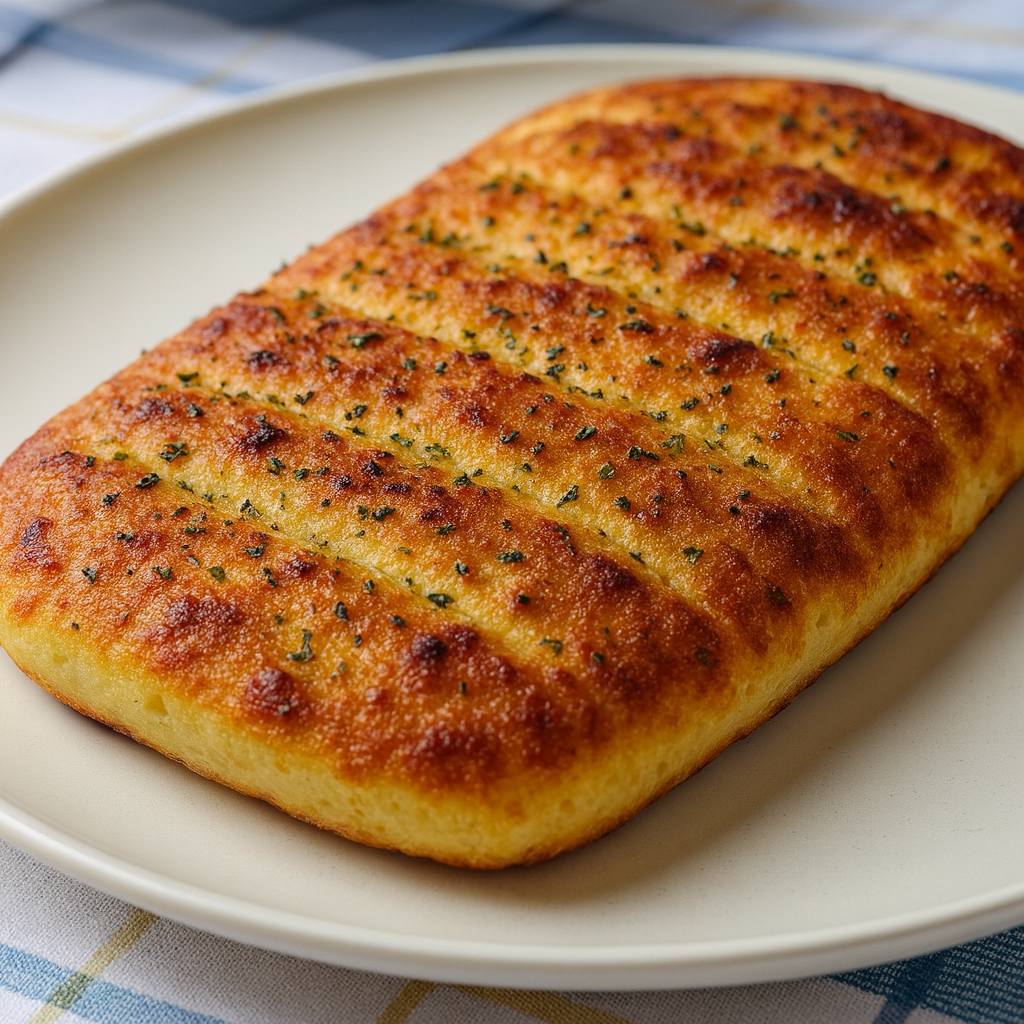 Keto garlic bread o Pan de ajo