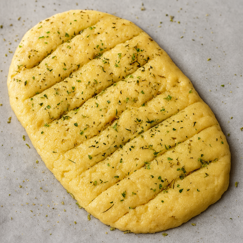 Keto garlic bread o Pan de ajo