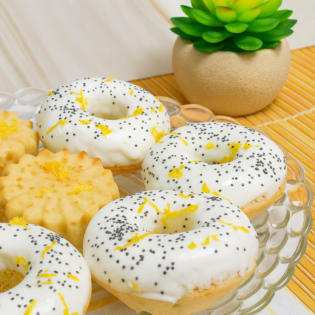 Donuts de yogur y limón